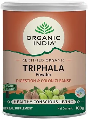 1. ORGANIC INDIA Pvt. Ltd. Triphala Powder Immune Support 100g
