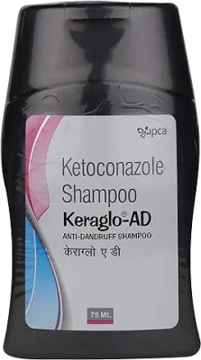 1. Keraglo-AD - Bottle of 75 ml Anti-Dandruff Shampoo