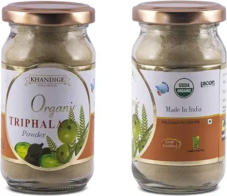 15. Khandige Organic Triphala Powder