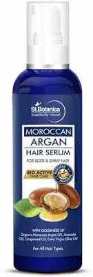 6. St.Botanica Moroccan Argan Hair Serum - Nourishing and Frizz Control Serum (With USDA Organic Argan Oil) 120ml