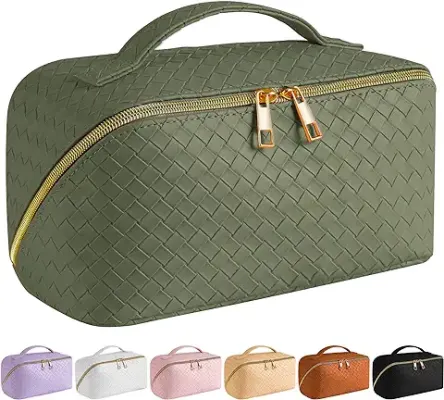 8. SFXULIX Large Capacity Travel Cosmetic Bag