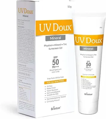 11. Brinton UV Doux SPF 50 PA+++ Mineral Based Sunscreen