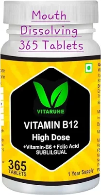 7. VITARUHE® Vitamin B12 High Dose+ B6/Folic Acid
