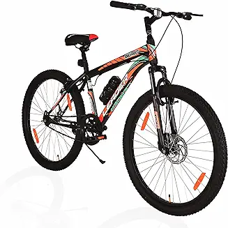 6. Leader Beast MTB 26T Hybrid Cycle with Front Suspension and Disc Brake Mountain Bicycle