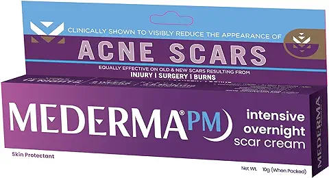 1. Mederma PM Acne Scar Removal Cream 10g | Acne scars night cream | Acne scar Treatment | Scar Cream for All type Skin | Acne scar cream for Women and Men | 10gm
