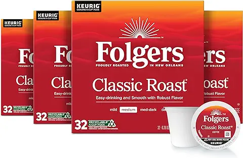 5. Folgers Classic Roast Medium Roast Coffee