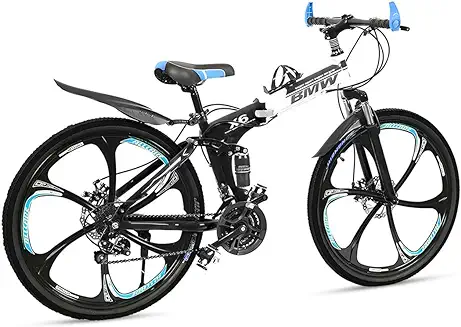 6. Skyride Bmw X6 Cycle 6 Spoke Foldable Cycle With 21 Speed Gear Cycle