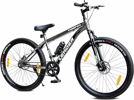 8. Leader TORFIN MTB 26T Mountain Bicycle/Bike Without Gear Single Speed