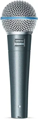 12. Shure BETA 58A Dynamic Vocal Microphone