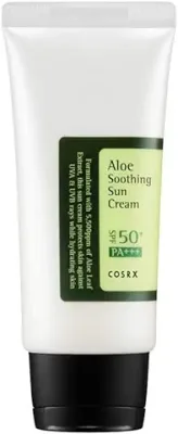 1. COSRX Cosrx Aloe Soothing Sun Block Cream 50ml