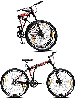 6. Leader Flexo 27.5T Foldable Bicycle/Bike Without Gear Single Speed