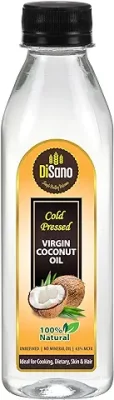9. DiSano Cold Pressed Virgin Coconut Oil, 250 ml