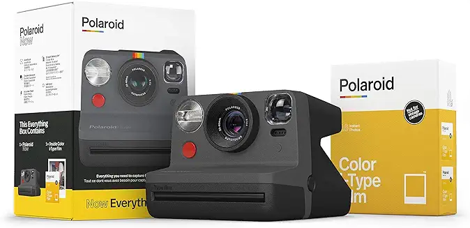 7. Polaroid Now I-Type Instant Camera - Everything Box Black (6026)