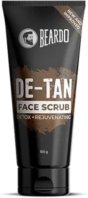 9. BEARDO De-Tan Face scrub for Men