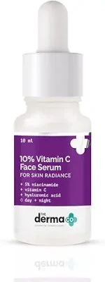 2. DermaCo 10% Vitamin C Serum