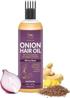 7. TNW-THE NATURAL WASH Onion Hair Oil