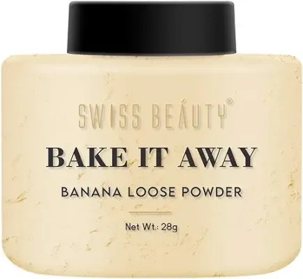 7. Swiss Beauty Bake It Away Makeup Loose Powder