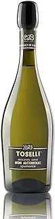 Toselli Non Alcoholic Sparkling White Wine, 750ml