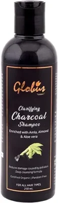 8. Globus Naturals Clarifying Charcoal Shampoo
