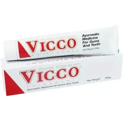 Vicco Vajradanti Ayurvedic Toothpaste Brand