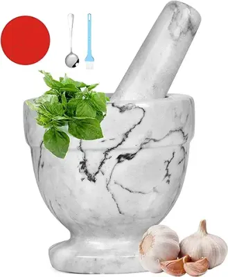 5. Mortar and Pestle Marble Set