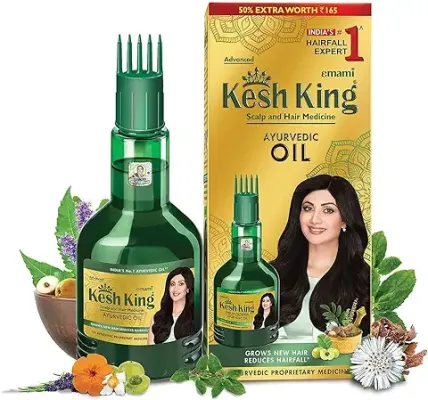 1. Kesh King Ayurvedic Anti Hairfall Hair Oil