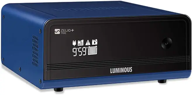 1. Luminous Zelio+ 1100 Pure Sinewave 900VA/12V Inverter for Home