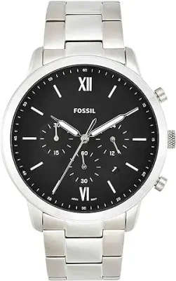 11. Fossil Fossil Analog Black Dial Men's Watch-FS5384