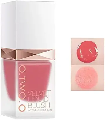 3. COSLUXE O TWO O Velvet Liquid Blush