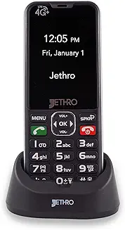 5. 【Spring Deal】 Jethro SC490 4G Unlocked Big Button Cell Phone for Seniors