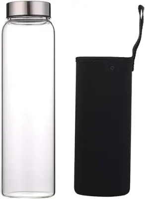 12. Glass Water Bottle 32 oz