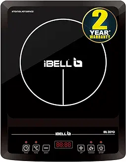 5. iBELL IBL30YO Induction Cooktop with Crystal Glass Top