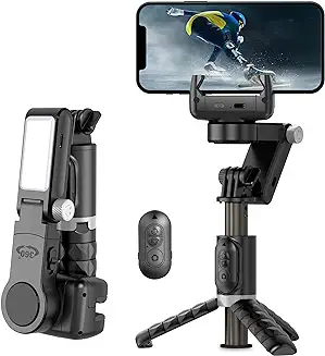 10. WeCool G2 Gimbal for Phones with LED Fill Lighgt