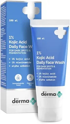11. The Derma Co 1% Kojic Acid Face Wash