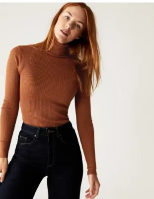4. Good Earth Cashmere Roll Neck Sweater