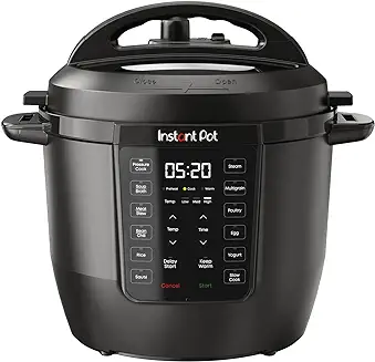 4. Instant Pot RIO, 7-in-1 Electric Multi-Cooker, Pressure Cooker, Slow Cooker, Rice Cooker, Steamer, Sauté, Yogurt Maker, & Warmer, Includes App With Over 800 Recipes, 6 Quart