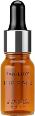 8. TAN-LUXE The Face - Illuminating Self-Tan Drops to Create Your Own Self Tanner, Cruelty & Toxin Free