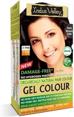 4. INDUS VALLEY Natural Hair Gel Colour