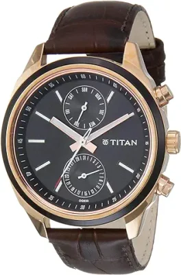 3. Titan Neo Analog Blue Dial Men's Watch - NN1733KL03/NP1733KL03