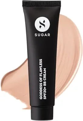9. SUGAR Cosmetics - Goddess Of Flawless - BB Cream - 15 Cappuccino (Light Shades) - Long Lasting, Lightweight BB Cream with Matte Finish