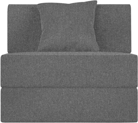 7. DECOR STUDIOS Sofa Cum Bed -Sofa 1 Seater, Sofa Bed 3X6 Feet, Folding Sofa Bed, Sofa CumBeds for Living Room, Flipper 1 Seater Sofa with Cushions (Fabric, Jute Grey)