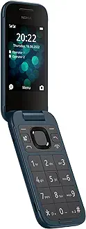 5. Nokia 2660 Flip 4G Volte keypad Phone with Dual SIM, Dual Screen, inbuilt MP3 Player & Wireless FM Radio | Blue