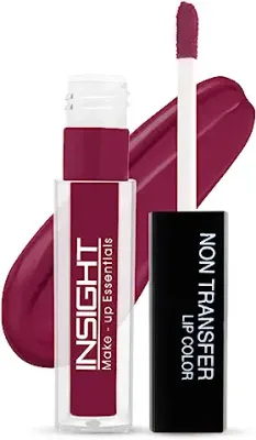 8. Insight Cosmetics non-transfer matte lip color, Red Diva