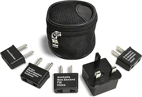 3. Ceptics World Travel Adapter Plug Set