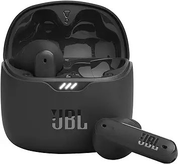 6. JBL Tune Flex - True Wireless Noise Cancelling Earbuds (Black), Small