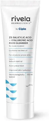 10. Rivela Dermascience Acne Control Face Wash