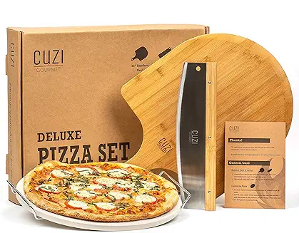 13. XL 4-Piece Pizza Stone Set