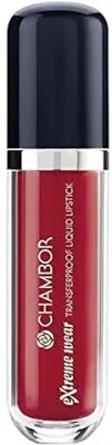 15. Chambor Extreme Wear Transfer Proof Liquid Lipstick, 480 Red Carpet