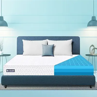 2. The Sleep Company SmartGRID Ortho 6 Inch Mattress King Size | AIHA Certified Medium Firm Orthopedic Mattress for Back Pain Relief | Patented Japanese SmartGRID Technology | 78x72 | 10 Years Warranty