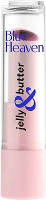10. Blue Heaven Jelly & Butter Moisturising Lip Balm, Hydrating Tinted Lip Balm with Jojoba Oil, Shea Butter & Vitamin E for Dry & Chapped Lips, Dusty Rose, 3g